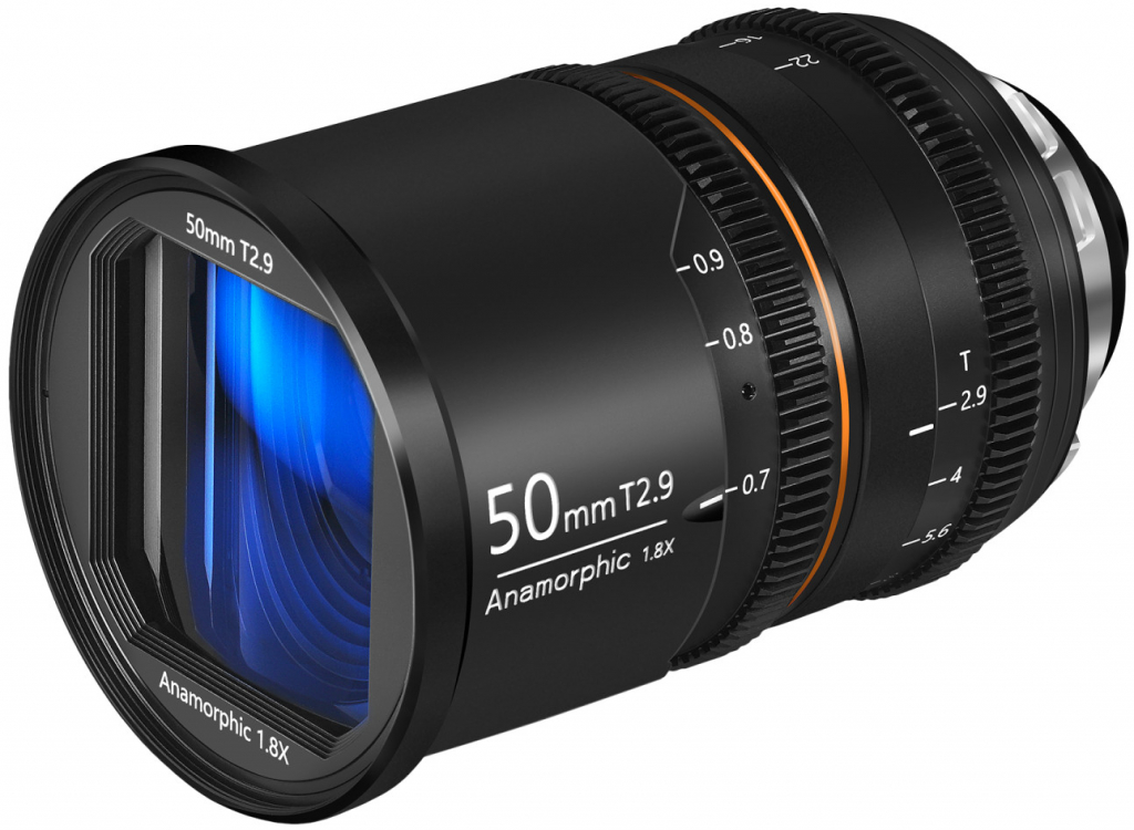 Great Joy 50mm T2.9 1.8X Anamorphic lens PL Mount + EF Mount