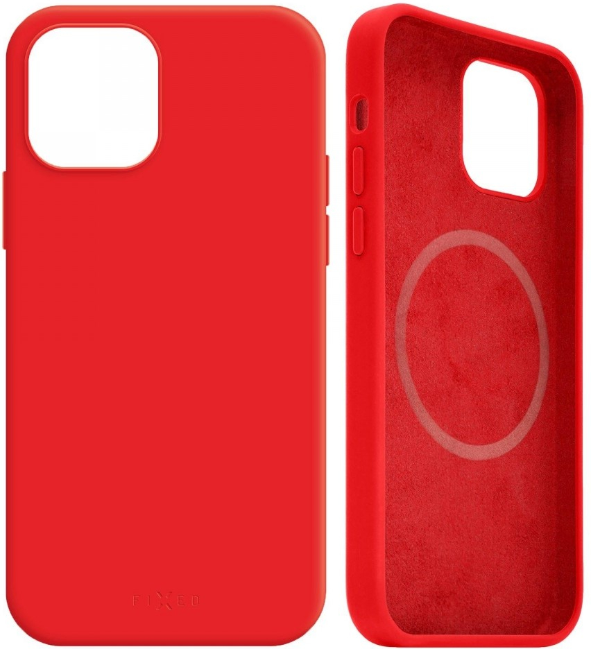 FIXED MagFlow s podporou MagSafe pro Apple iPhone 12 mini červený FIXFLM-557-RD