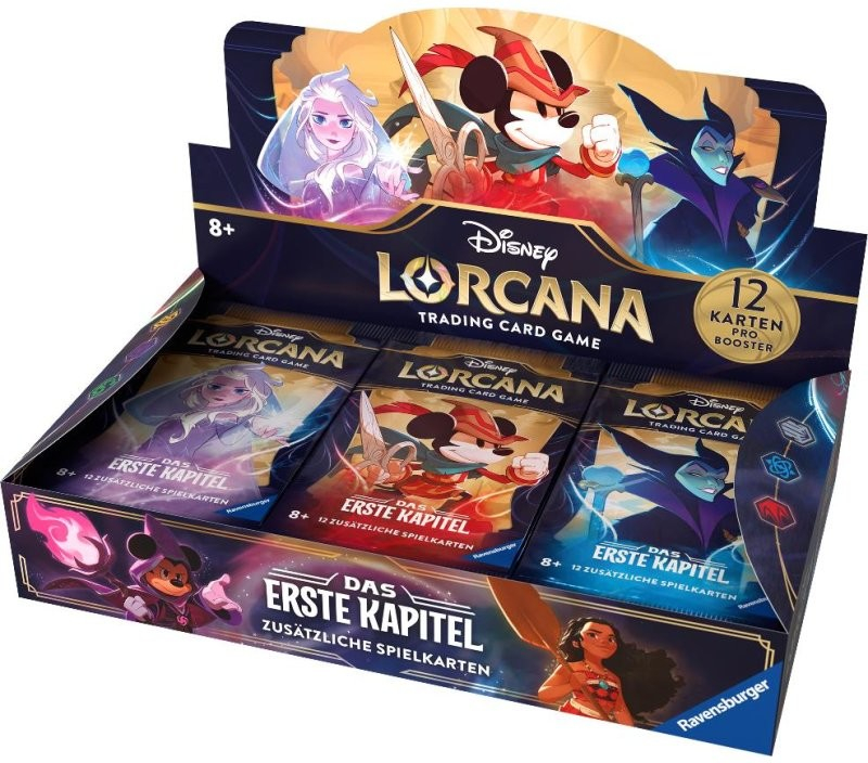 Ravensburger Disney Lorcana Trading Card Game: The First Chapter Display booster DE