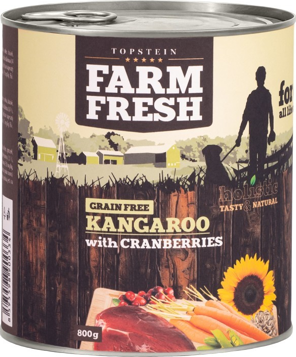 Topstein Farm Fresh KANGAROO & CRANBERRIES 400 g