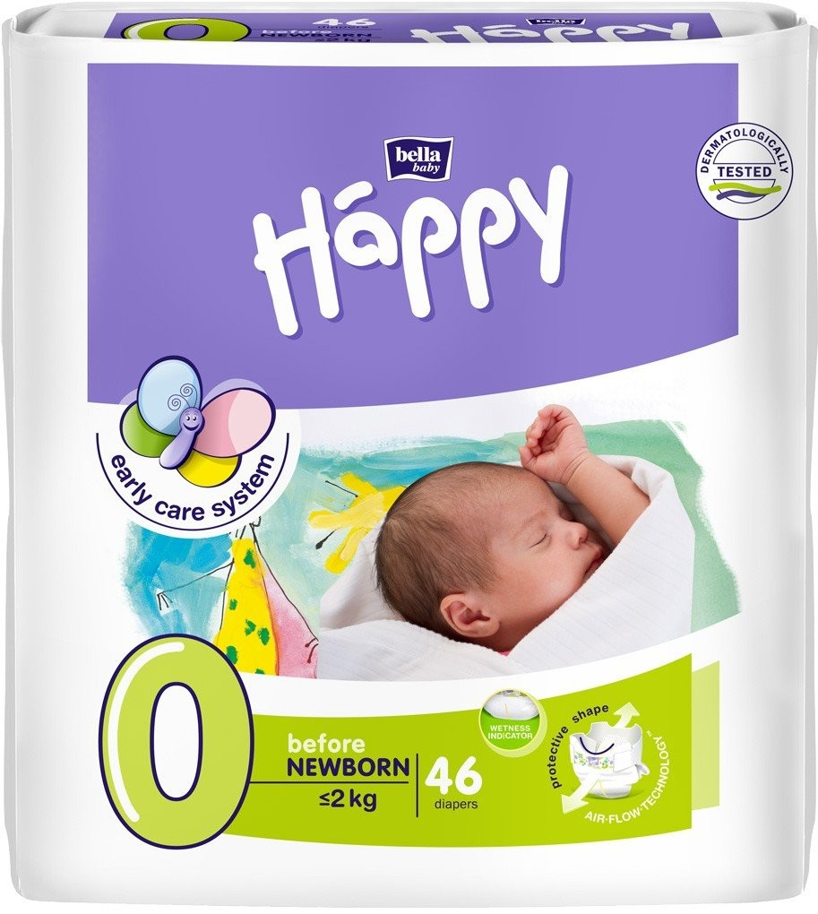 Bella Happy 0 Before Newborn 0-2 kg 46 ks