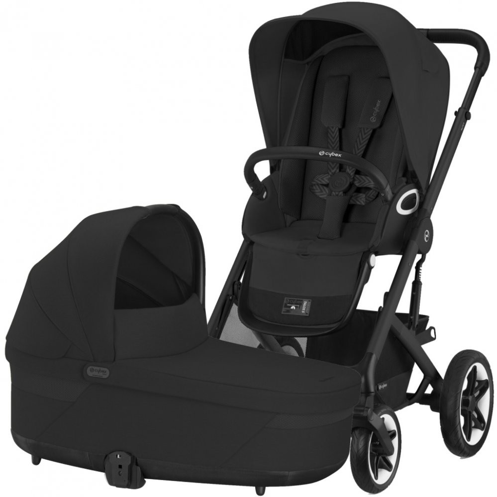 CYBEX Talos S Lux + Cot S 2024 Moon Black Black Frame