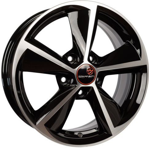 Vector R160 6,5x16 5x114,3 ET45 black polished