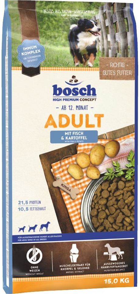 bosch Adult Fish & Potato 2 x 15 kg