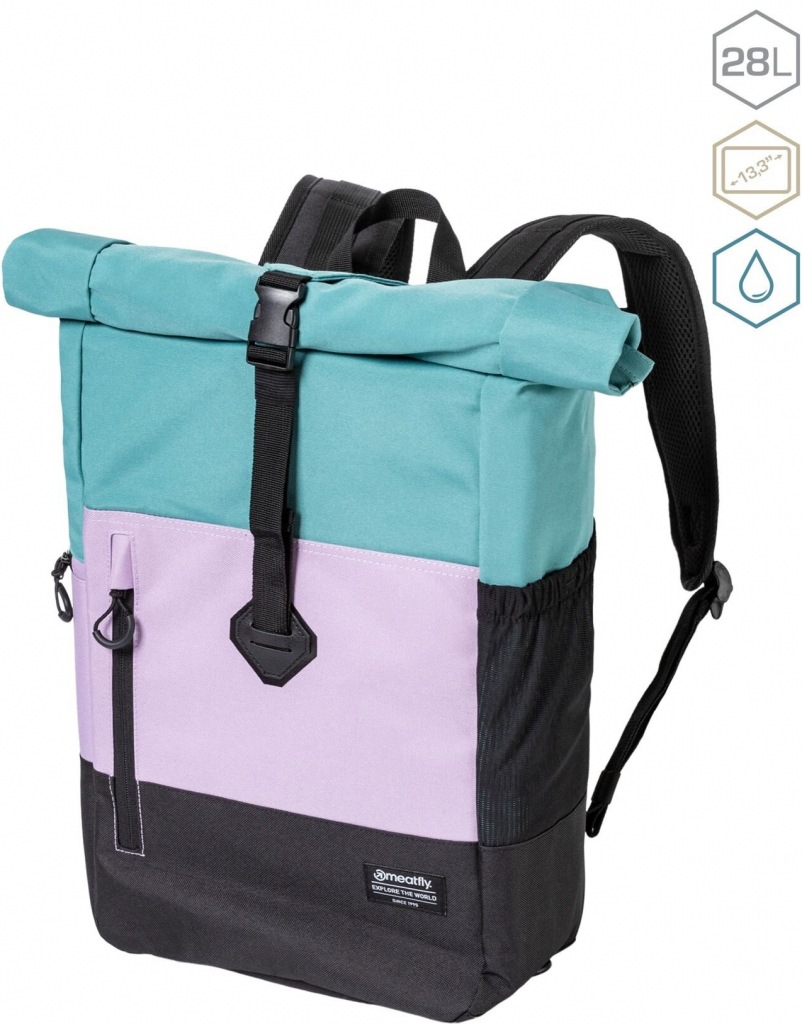 Meatfly batoh Holler Green Moss/Lavender 28 l