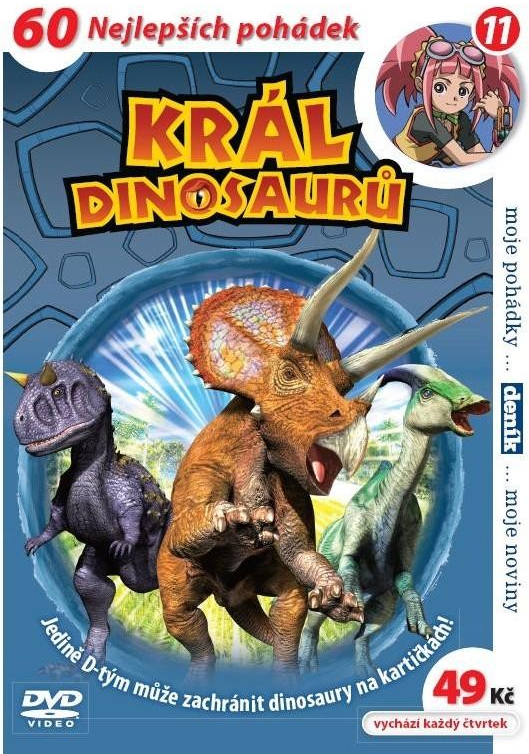 Král dinosaurů 11 papírový obal DVD