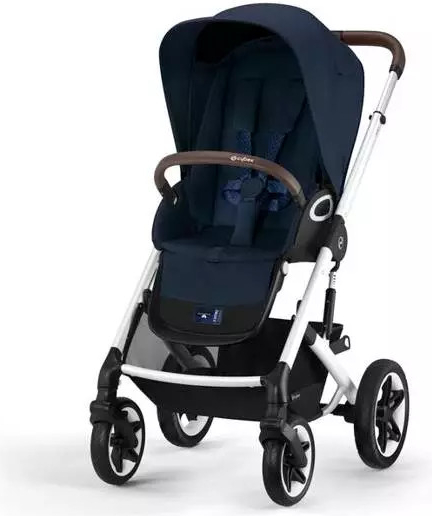 Cybex Talos S Lux Sport Rám Stříbrný/Ocean Blue 2023