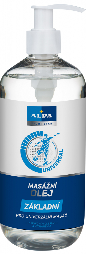 Alpa masážní olej základní 500 ml