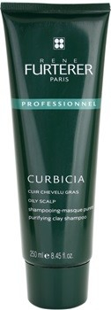 Rene Furterer Jílový Curbicia Purifying Clay Shampoo pro mastnou vlasovou pokožku 250 ml