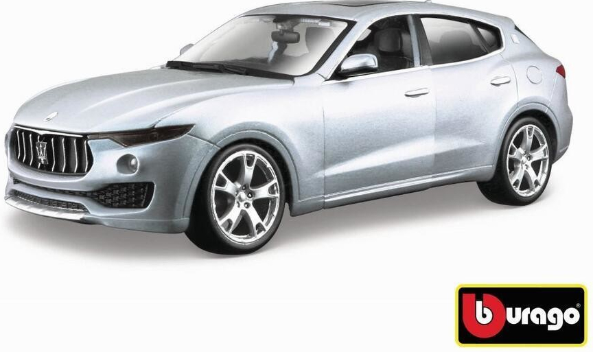 Bburago Plus Maserati Levante stříbrná 1:24