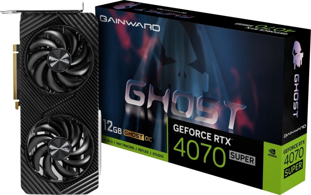 Gainward GeForce RTX 4070 SUPER Ghost OC 12GB GDDR6X 471056224-4335
