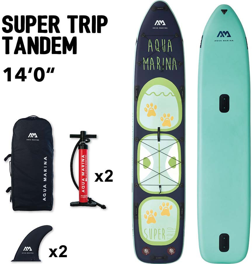 Paddleboard Aqua Marina Super Trip Tandem 14’