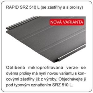 Satjam Rapid SRZ 510 L Satmat35 hrubozrnná antracit 1 m²