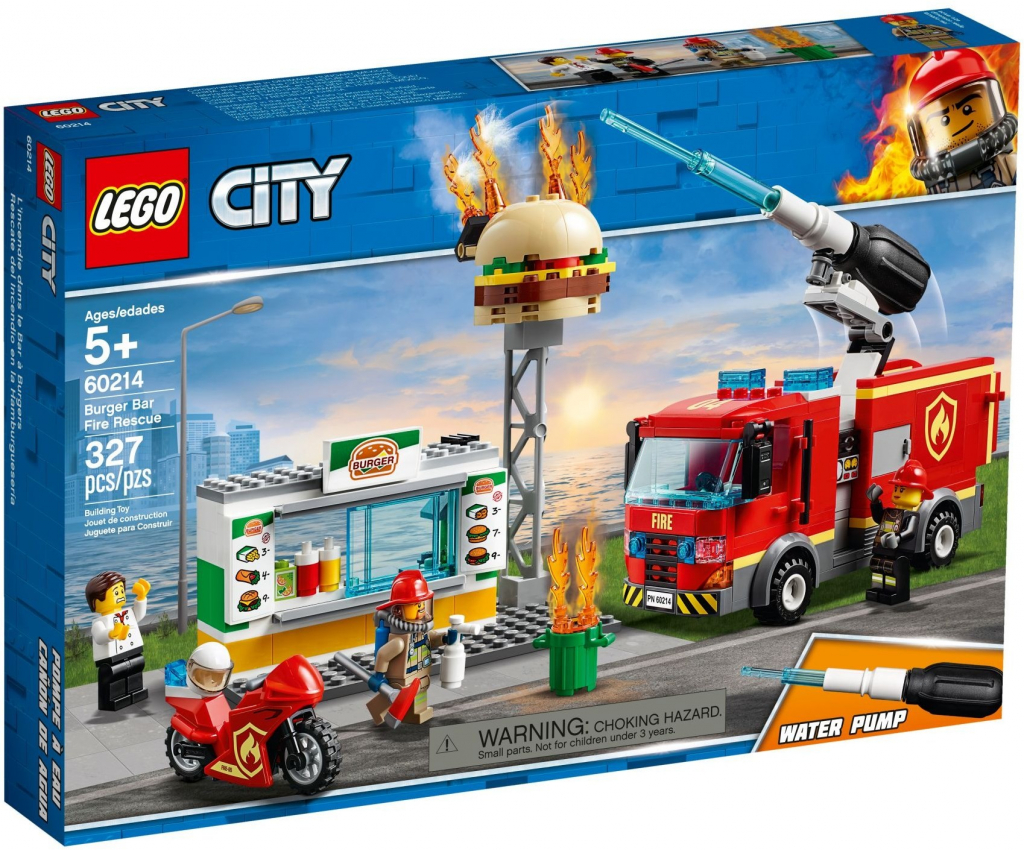 LEGO® City 60214 Záchrana burgrárny