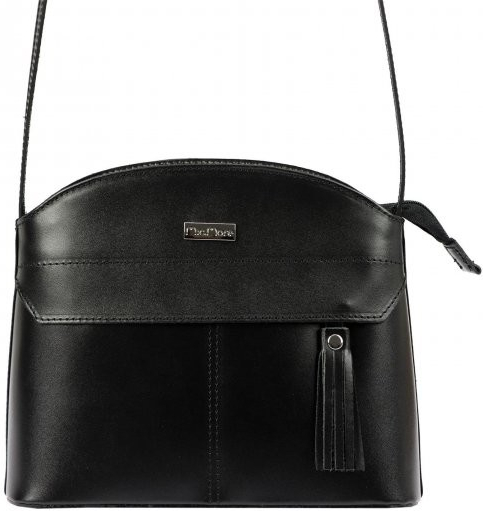 MiaMore kožená kabelka 01-012 černá
