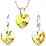 SWAROVSKI ELEMENTS Srdce Sunflower