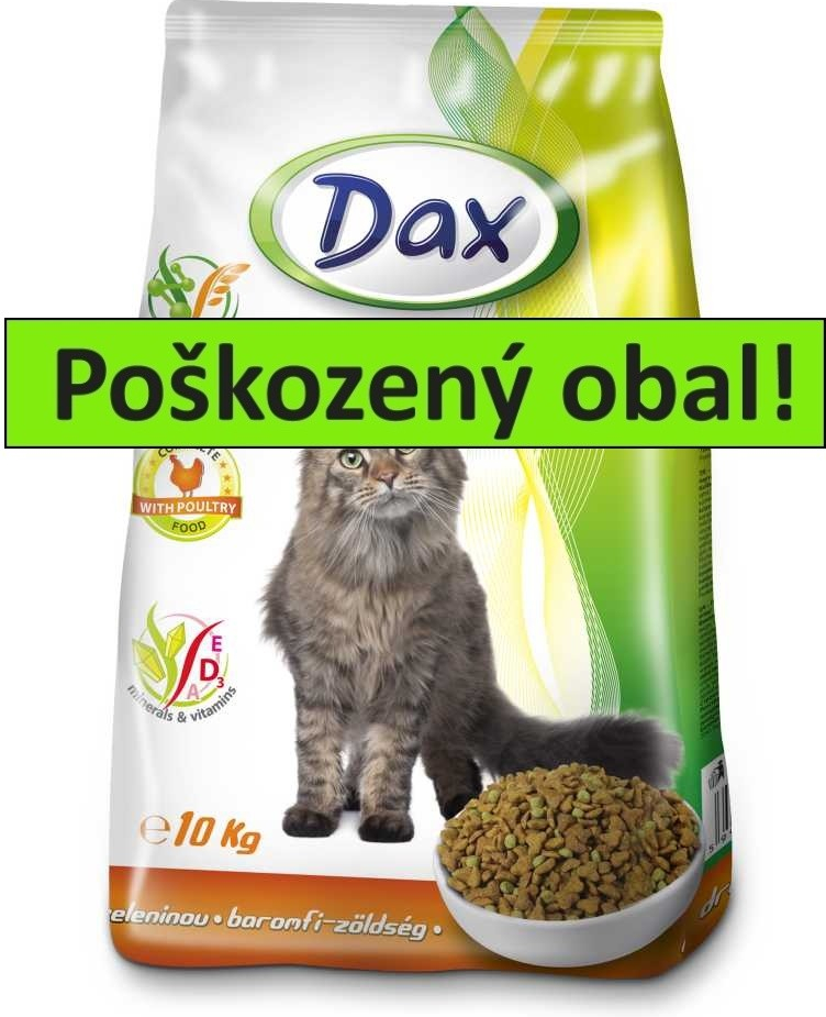 Dax Cat drůbeží se zeleninou 10 kg