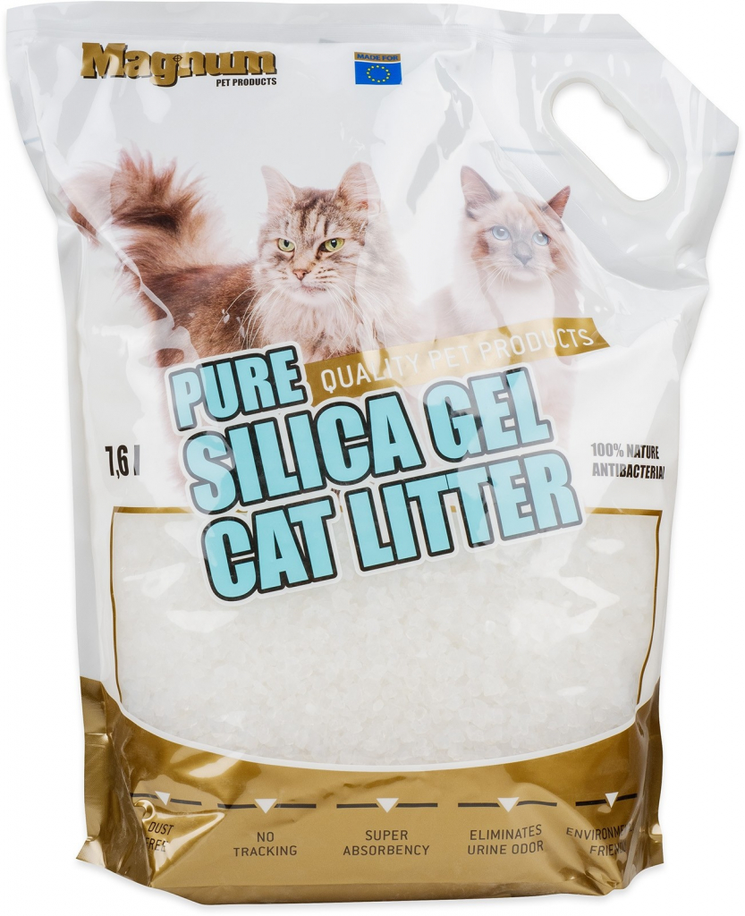 Magnum Silica gel cat litter 7,6 l