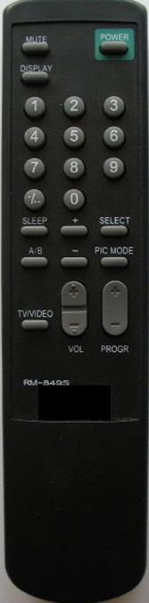 Dálkový ovladač General Sony RM-849S