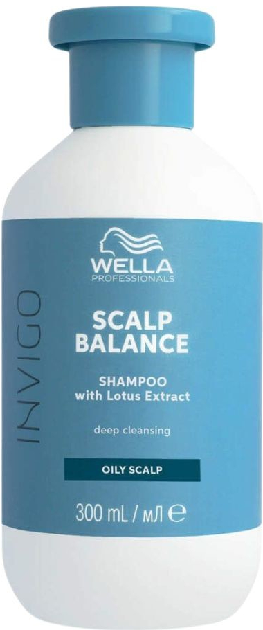 Wella Professionals Invigo Scalp Balance Oily Scalp Shampoo hloubkově čisticí šampon pro mastné vlasy 300 ml