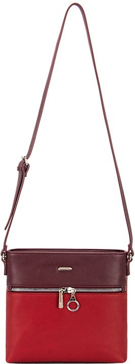 David Jones crossbody červeno vínová 6600-1A Dark bordeaux