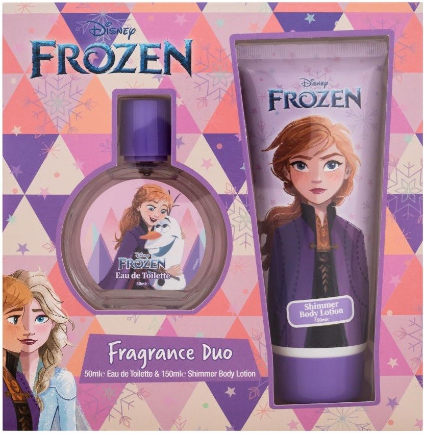 Disney Frozen Anna EDT 50 ml + třpytivé tělové mléko 150 ml dárková sada
