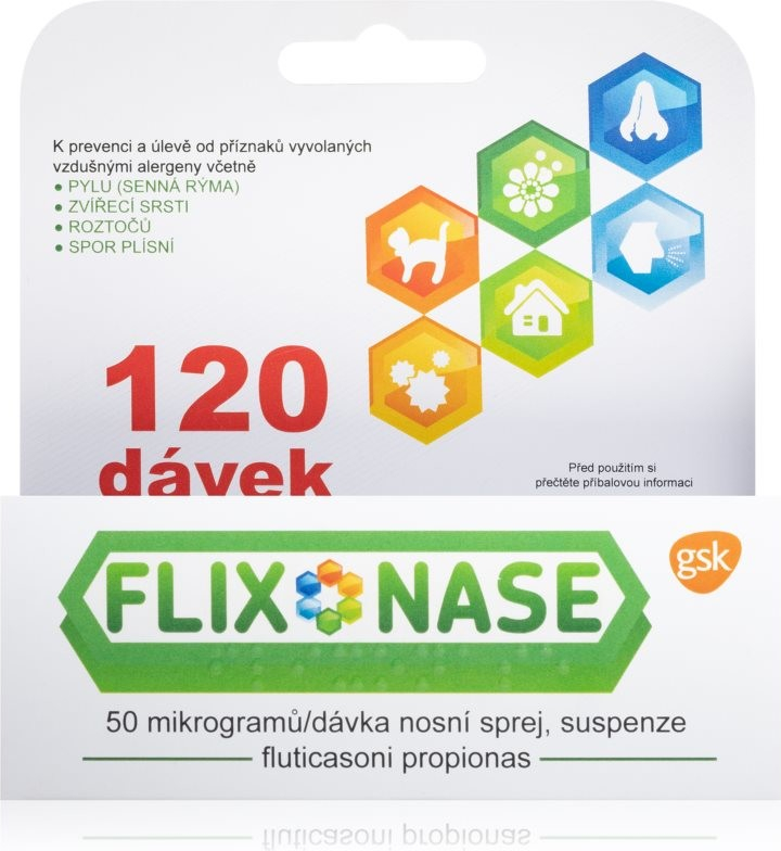 FLIXONASE NAS 50MCG/DÁV NAS SPR SUS 120DÁV