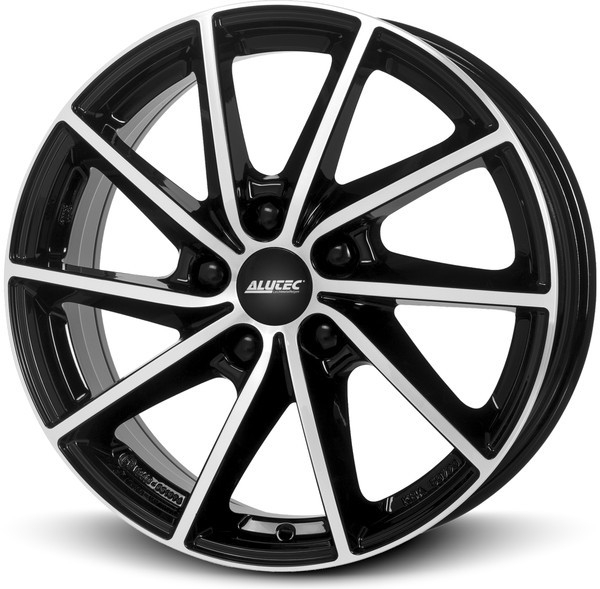 Alutec Singa 6x16 4x100 ET43 black polished