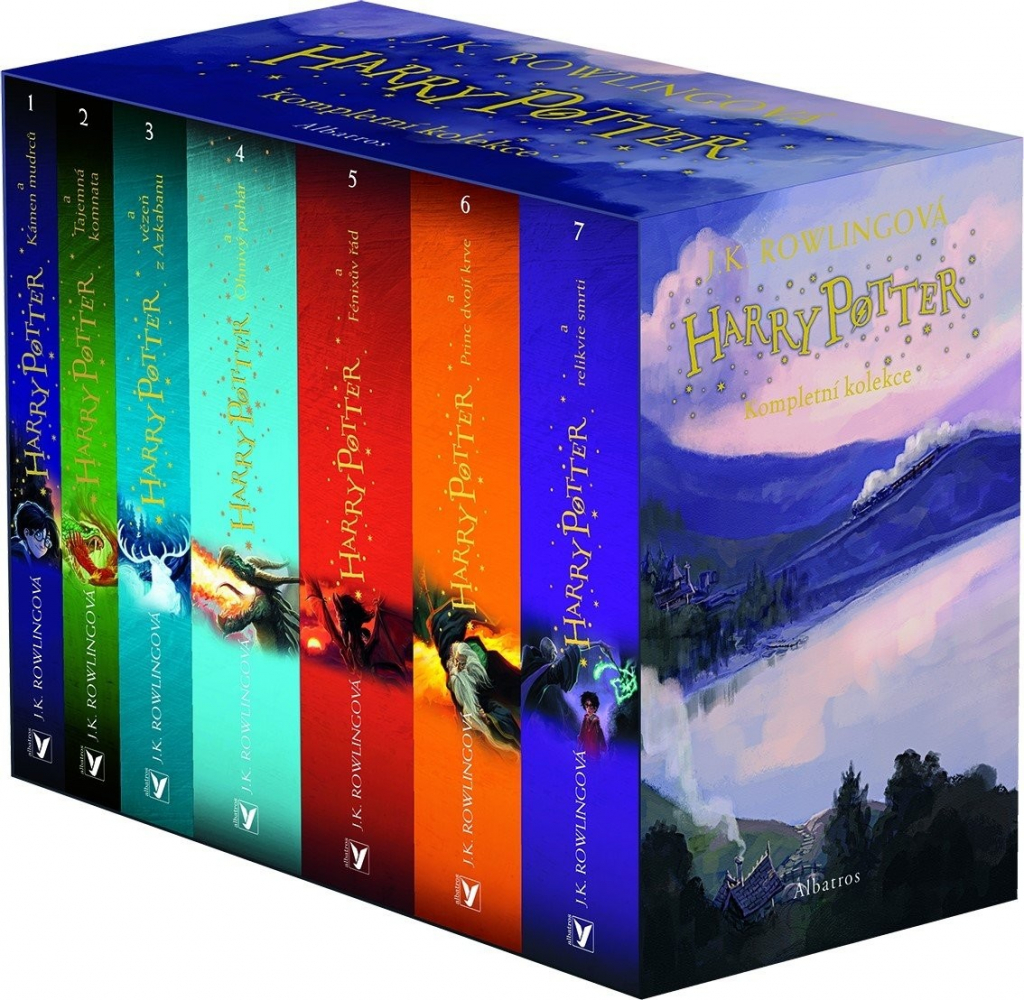 Harry Potter Jonny Duddle - box 1-7 - J. K. Rowlingová