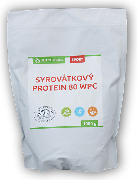 NutriHouse SYROVÁTKOVÝ PROTEIN 80% 1000 g