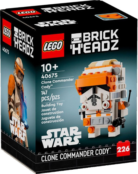 LEGO® BrickHeadz 40675 Velitel klonů Cody™