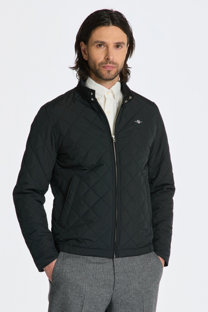 Gant Quilted Windcheater černá