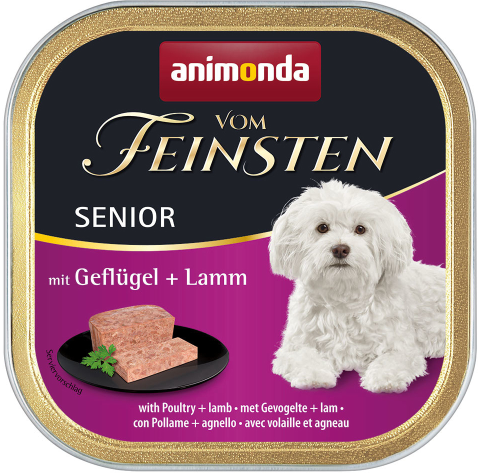 Animonda Vom Feinsten Senior drůbeží a jehněčí 6 x 150 g