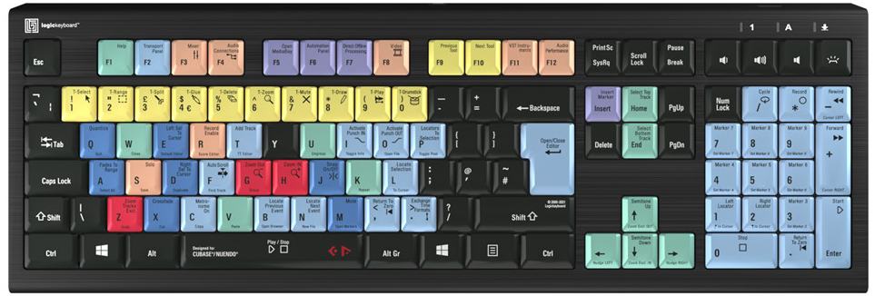 Logic Keyboard Steinberg Cubase/Nuendo PC Astra UK