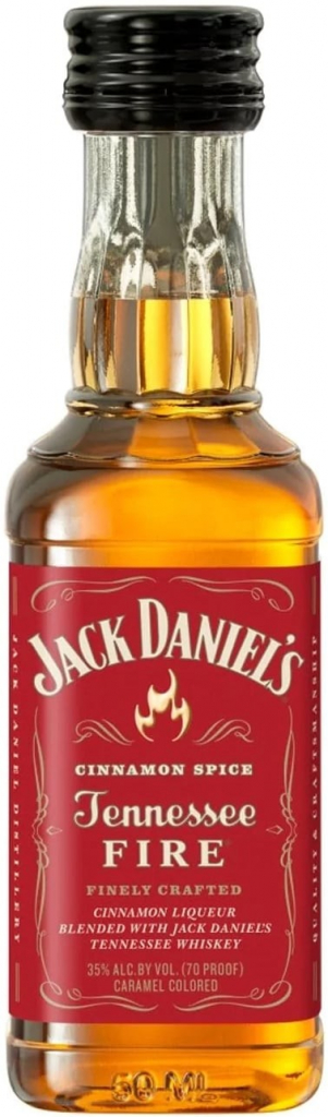 Jack Daniel\'s Fire 35% 0,05 l (holá láhev)