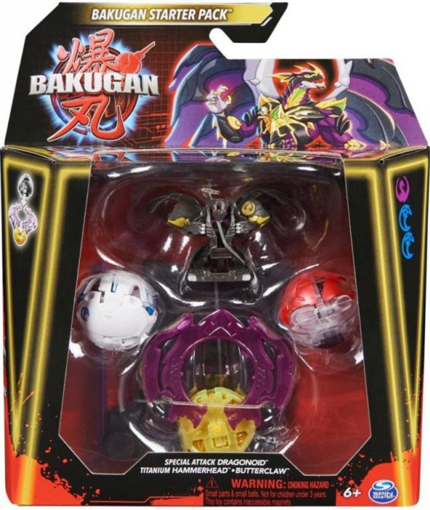 Spin Master Bakugan startovací sada speciální útok Dragonoid Solid