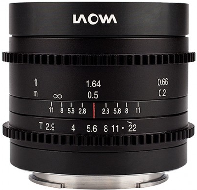 Laowa 9mm T2.9 Zero-D Cine Canon RF