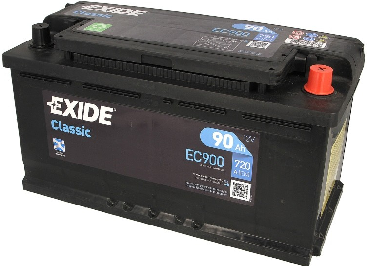 Exide Classic 12V 90Ah 720A EC900