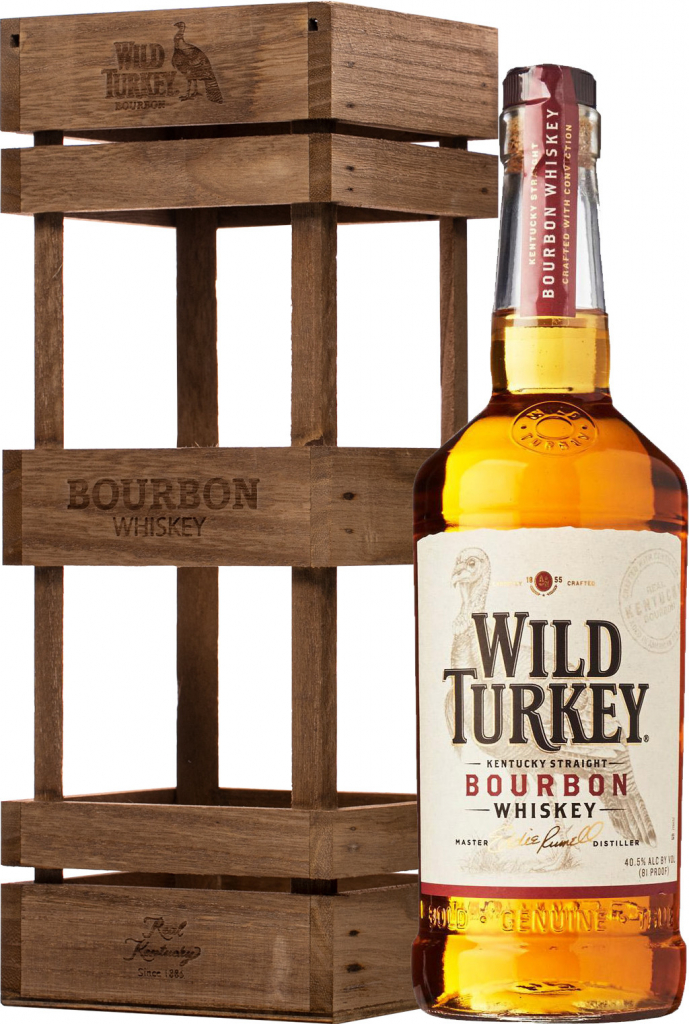 Wild Turkey 81 40,5% 0,7 l (holá láhev)