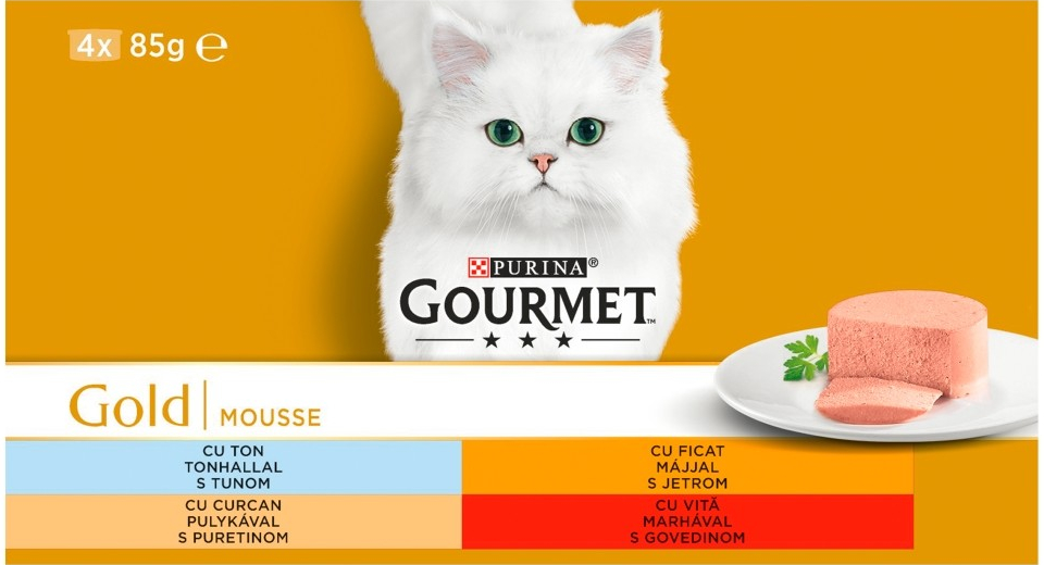 Gourmet Gold cat 4 x 85 g