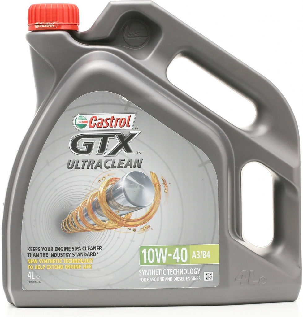 Castrol GTX Ultraclean A3/B4 10W-40 4 l