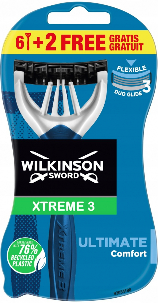 Wilkinson Sword Xtreme 3 Ultimate Plus 8 ks