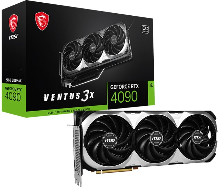 MSI GeForce RTX 4090 VENTUS 3X 24G OC