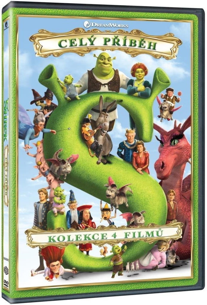 Shrek kolekce 1.-4. DVD