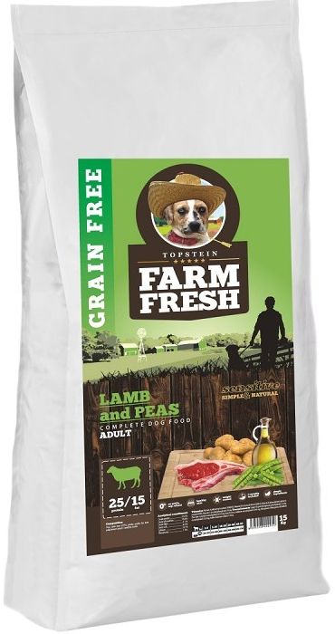 Topstein Farm Fresh Lamb and Peas Grain Free 100 g