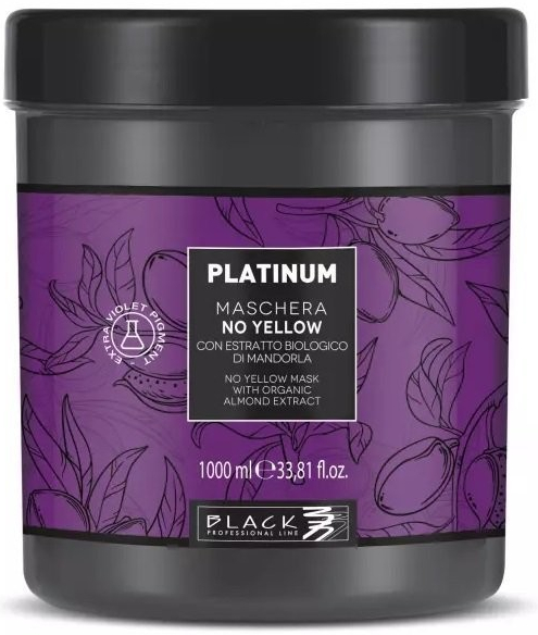 Black Platinum Absolute Blond Mask z organických mandlí 1000 ml