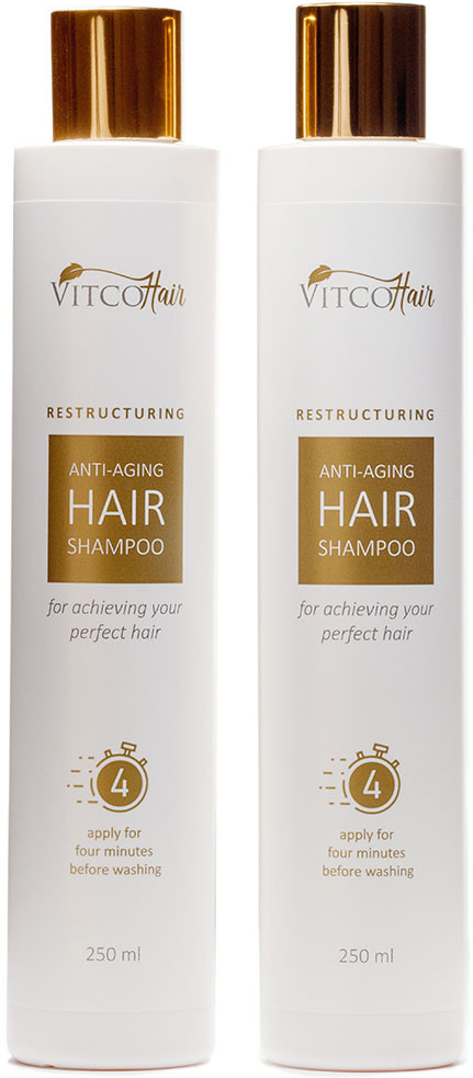 VitcoHair Shampoo Anti-Aging Restructuring For Achieving 500 ml