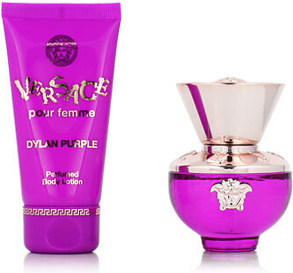 Versace Pour Femme Dylan Purple dámská sada parfémovaná voda 30 ml+ tělové mléko 50 ml