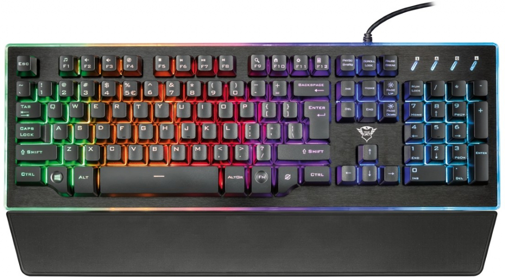 Trust GXT 860 Thura Semi-mechanical Keyboard 22286