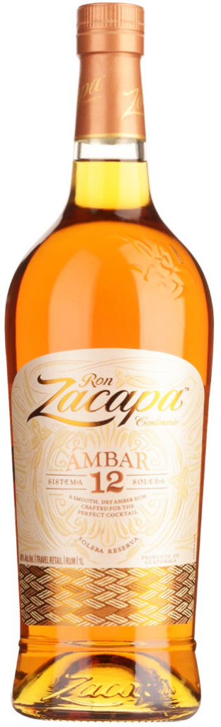 Ron Zacapa Centenario Ambar 12y 40% 1 l (holá láhev)